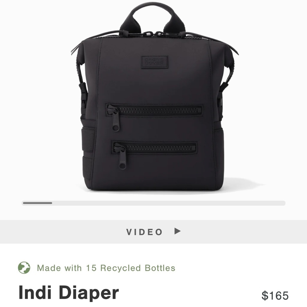 Dagne Dover Indi Diaper Backpack Size Small